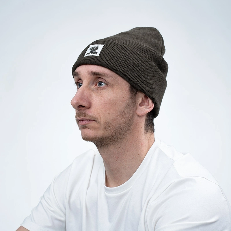 Nash Make It Happen Badge Beanie Hat Green